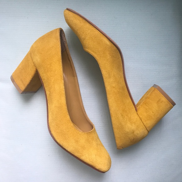 Maryam Nassir Zadeh Shoes - Maryam Nassir Zadeh suede square toe heels